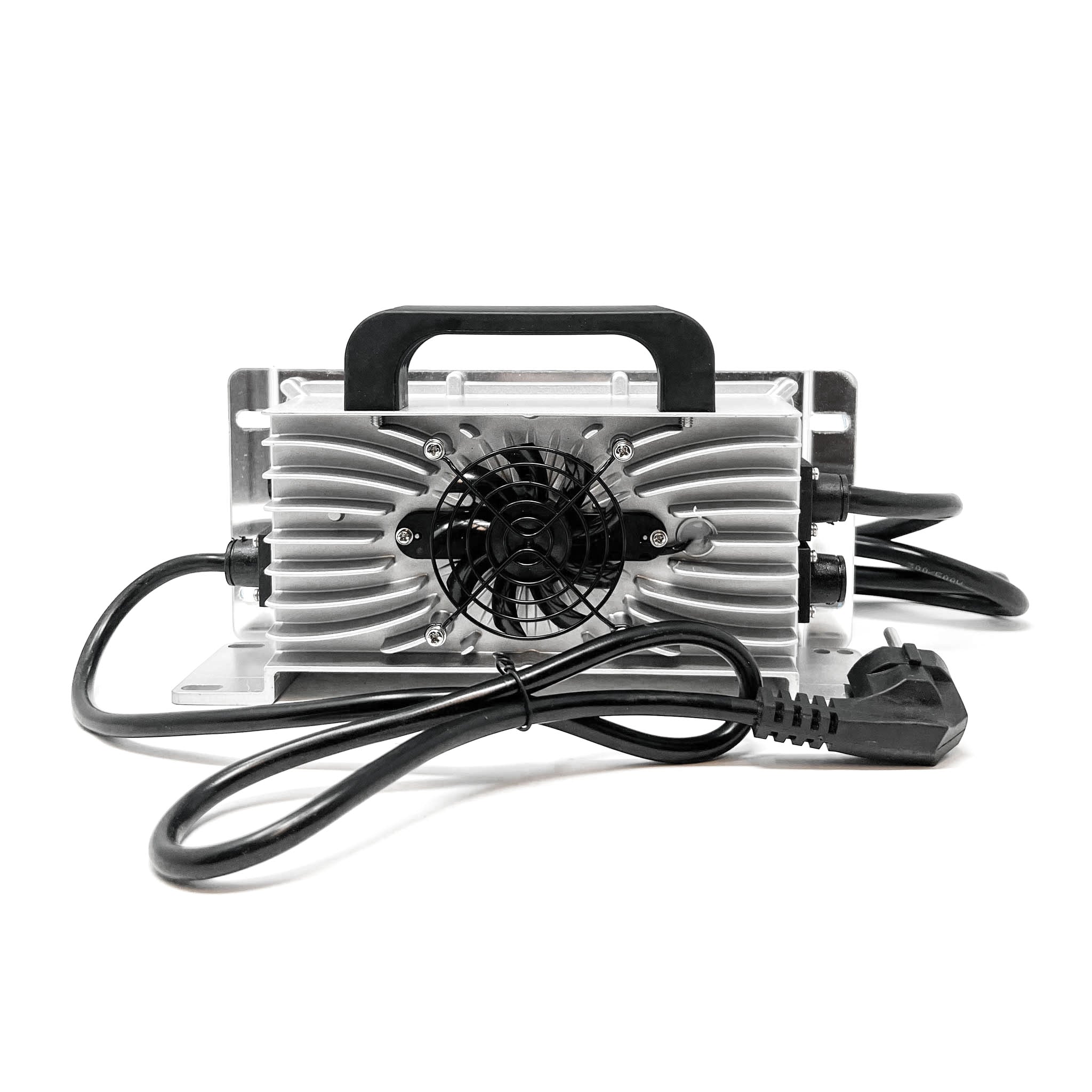 Voltgrade 72v and 81v battery charger 10amp for Sur Ron, Talaria, and E Ride Pro front view