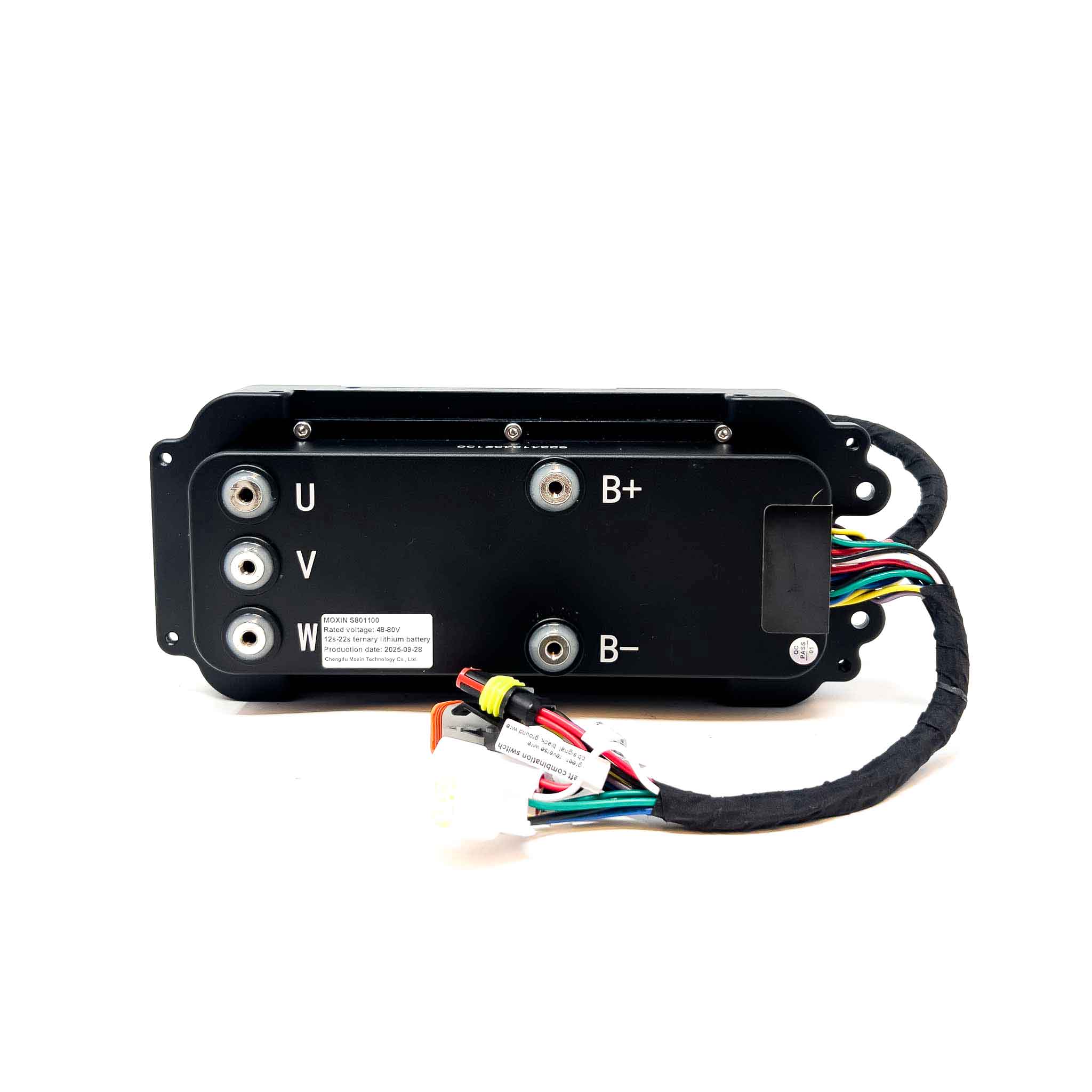 MOXIN S801100 60kW FOC controller rear view for Sur-Ron LBX and E-Ride Pro