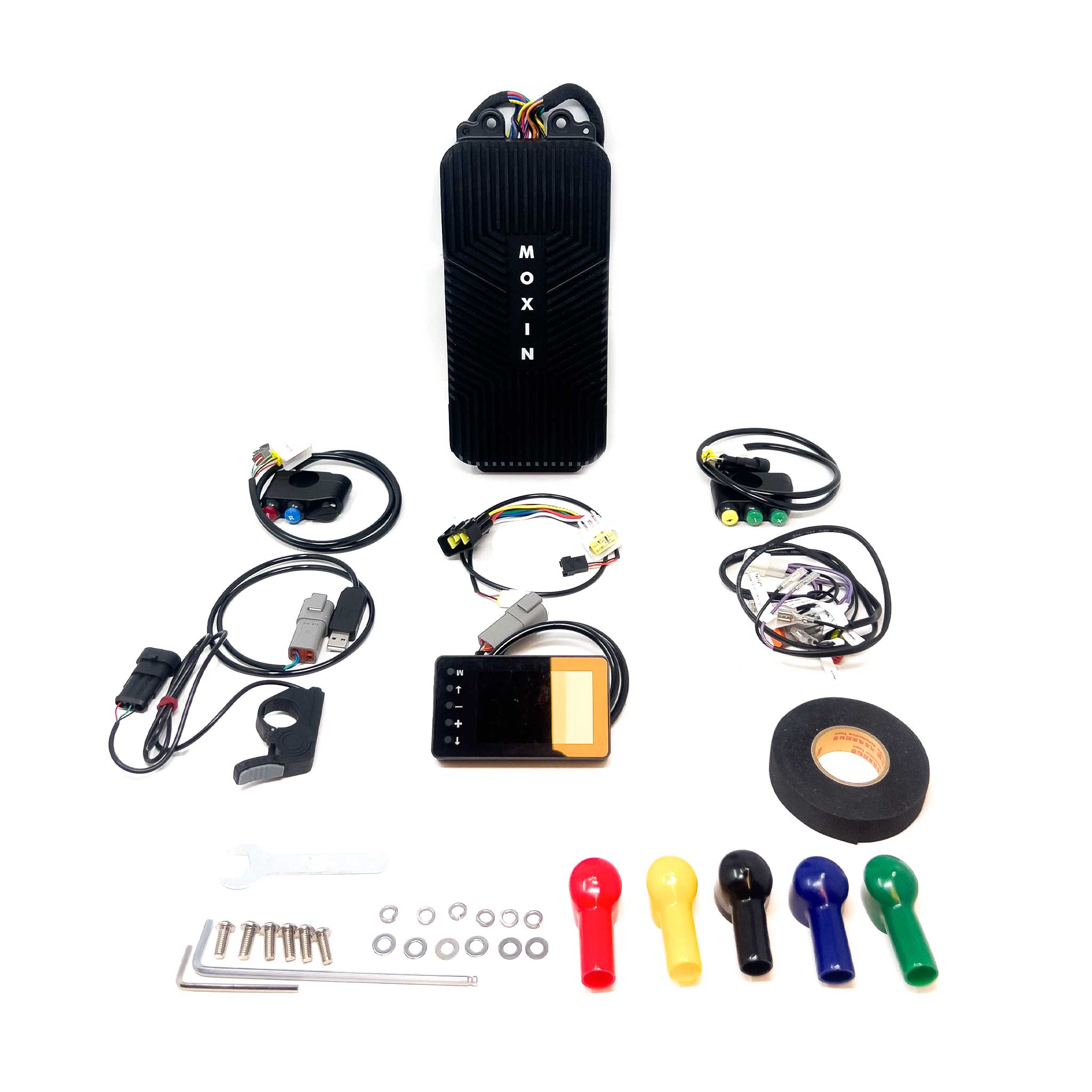 MOXIN S801100 60kW plug and play controller kit contents for Sur-Ron LBX and E-Ride Pro